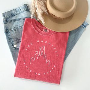 The Happiest Place on Earth | Comfort Colors Graphic Tee
